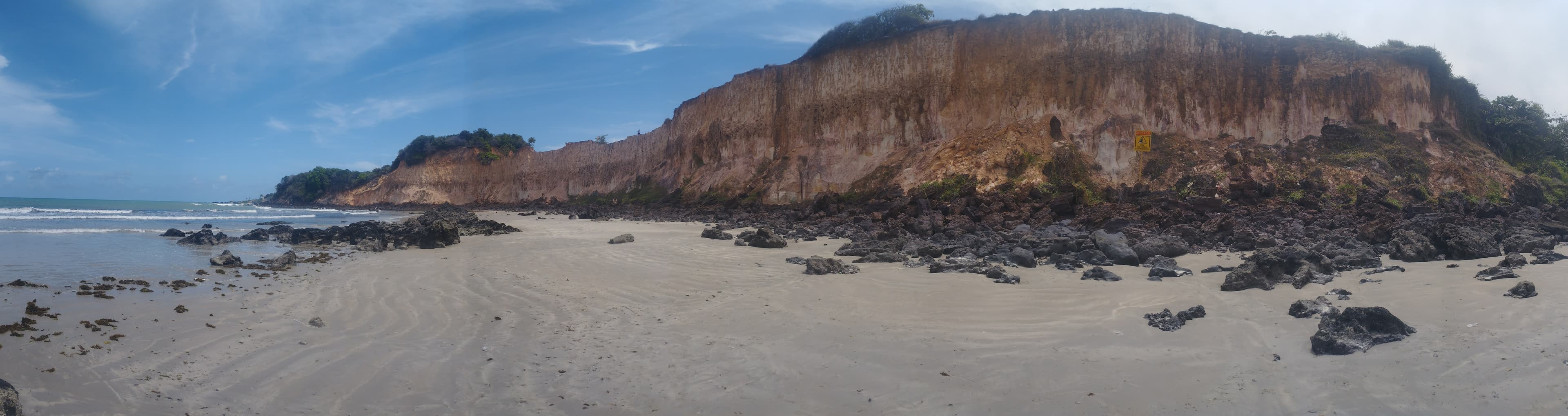 Cliffs of Cotovelo Beach