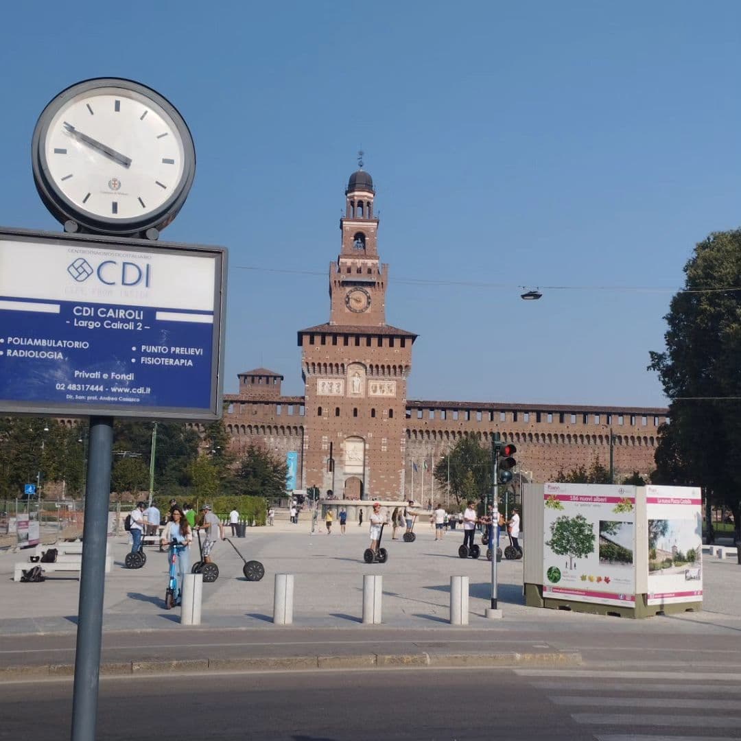 Filarete Tower of Sforzesco Castle (Clock Tower)