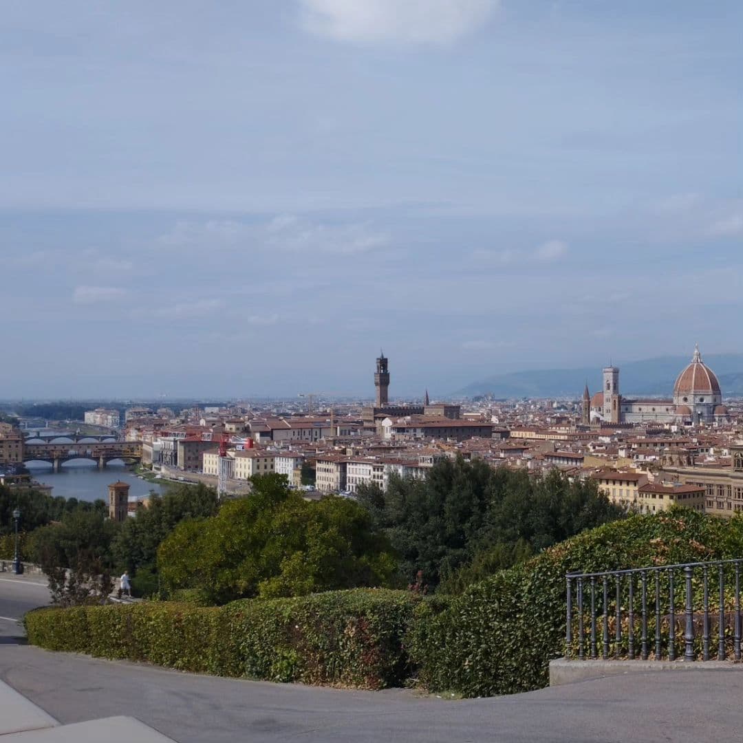 View of the city from Piazzale Michelangelo